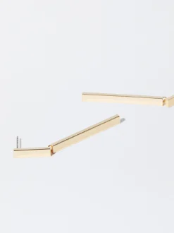 PARFOIS Raffinierter Modeschmuck|Kurze Ohrringe>e Ohrringe Golden