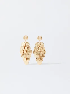 PARFOIS Lange Ohrringe|Mittlere Ohrringe>e Ohrringe Golden