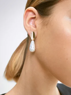 PARFOIS Lange Ohrringe>Goldene Ohrringe