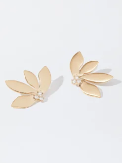 PARFOIS Raffinierter Modeschmuck|Set Ohrringen>e Ohrringe Mit Blume Golden