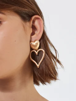 PARFOIS Armbänder>e Ohrringe Mit Herz Golden