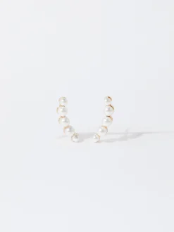 PARFOIS Armbänder|Set mit Armbändern>Goldene Ohrringe Mit Kunstperlen