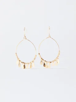 PARFOIS Raffinierter Modeschmuck|Kurze Ohrringe>e Ohrringe Mit Medaillen Golden