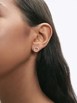 PARFOIS Lange Ohrringe|Mittlere Ohrringe>e Ohrringe Mit Zirkonia Golden