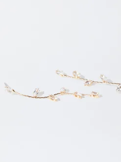 PARFOIS Raffinierter Modeschmuck>Goldene Ohrringe Mit Zirkonia