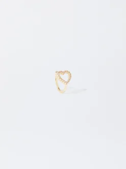 PARFOIS Hemden>er Ear-Cuff-Ohrringe Mit Zirkonen Golden