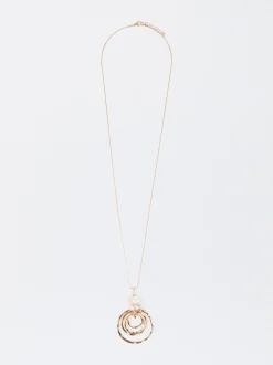 PARFOIS Hemden|Tops und Shirts>Goldener Halskette Mit Anh&auml;nger Beige