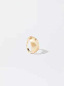 PARFOIS Basics|Sweatshirts>er Matteffekt-Ring Golden