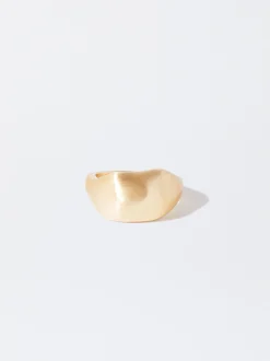 PARFOIS Basics|Sweatshirts>er Matteffekt-Ring Golden