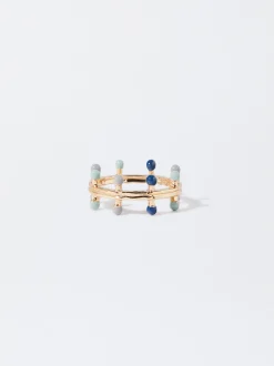 PARFOIS Basics|Sweatshirts>Goldener er Ring Mehrfarbig