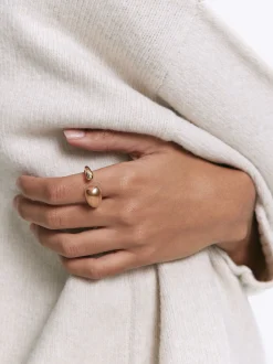 PARFOIS Basics|Strick>er Ring Golden