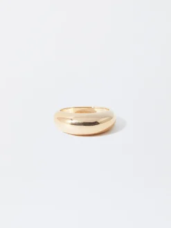 PARFOIS Basics|Strick>er Ring Golden