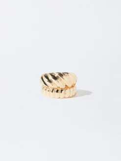PARFOIS Basics|Hemden>er Ring Golden