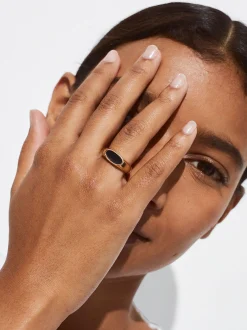 PARFOIS Basics|Ponchos und Kimonos>Goldener Ring Schwarz
