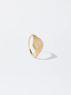 PARFOIS Basics|Strick>er Siegelring Golden