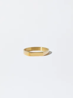 PARFOIS Lange Ohrringe|Hoop-Ohrringe>er Stahlring Golden