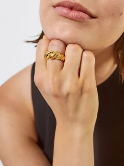 PARFOIS Armbänder>er Stahlring Golden