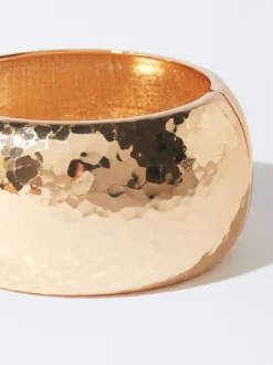 PARFOIS Set Ohrringen|Hoop-Ohrringe>es Armband Golden