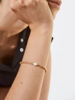 PARFOIS Raffinierter Modeschmuck|Ringe>es Armband Mit Kunstperle Golden
