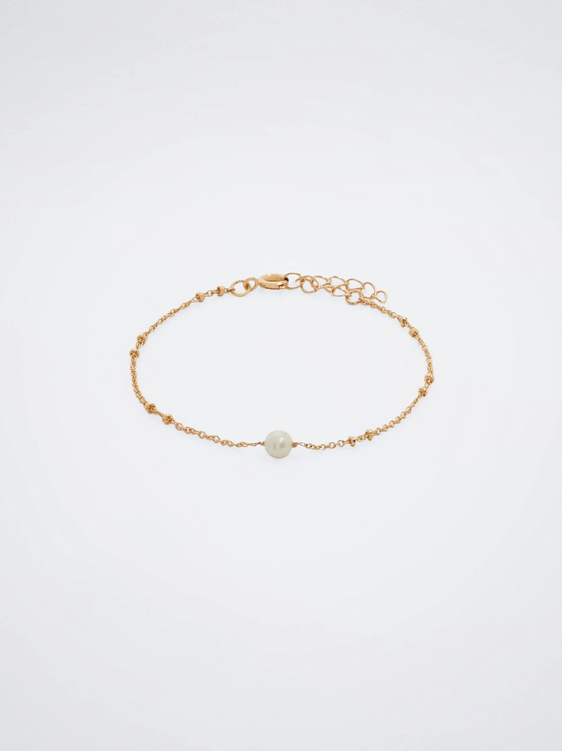 PARFOIS Stiefel Und Stiefeletten>es Armband Mit Perle Golden
