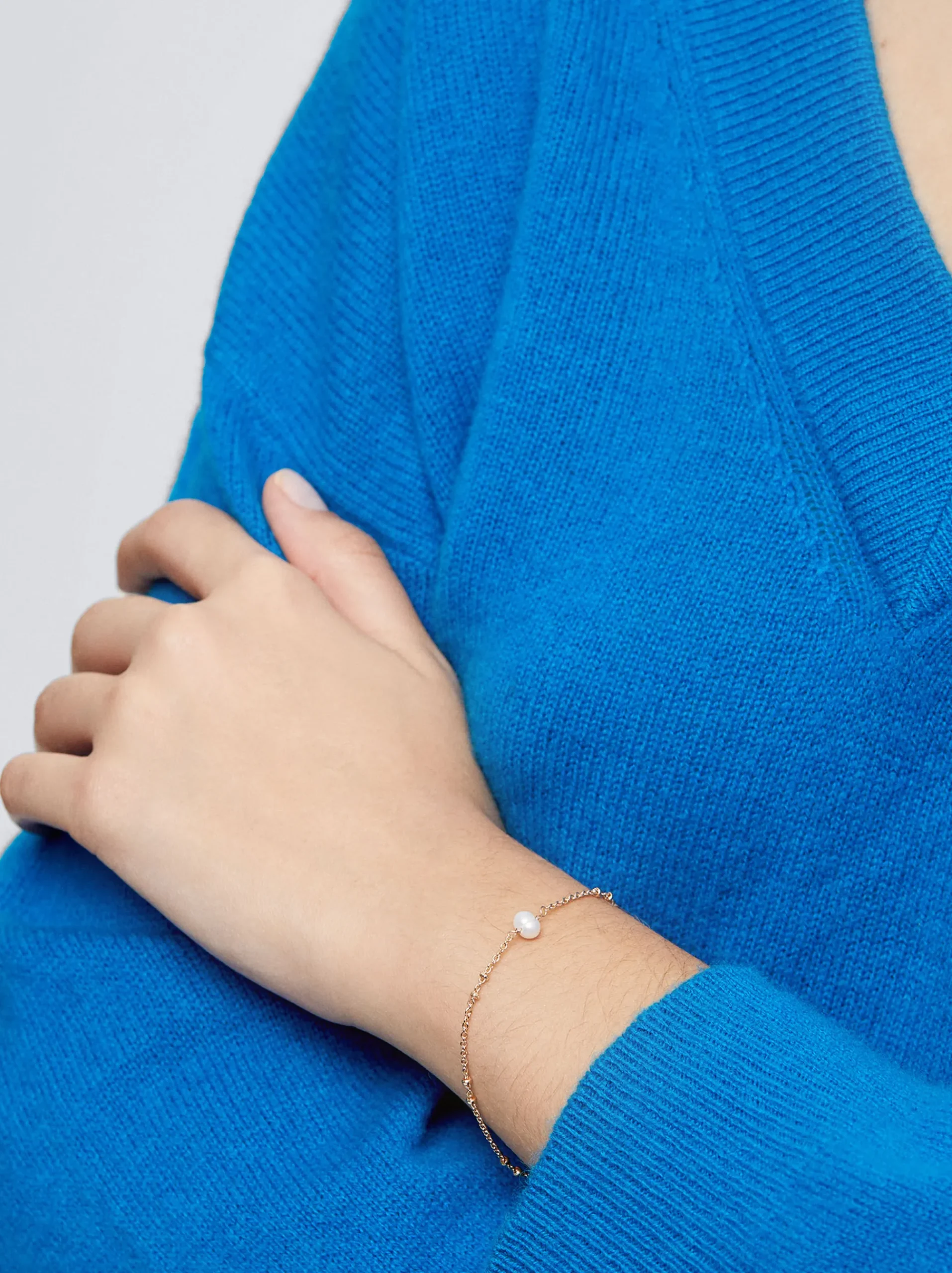 PARFOIS Stiefel Und Stiefeletten>es Armband Mit Perle Golden