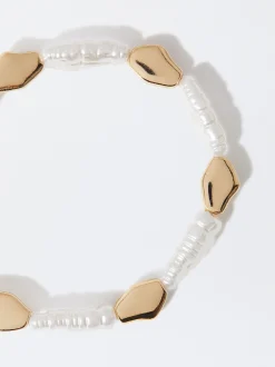 PARFOIS Kurze Halsketten>es Elastisches Armband Golden