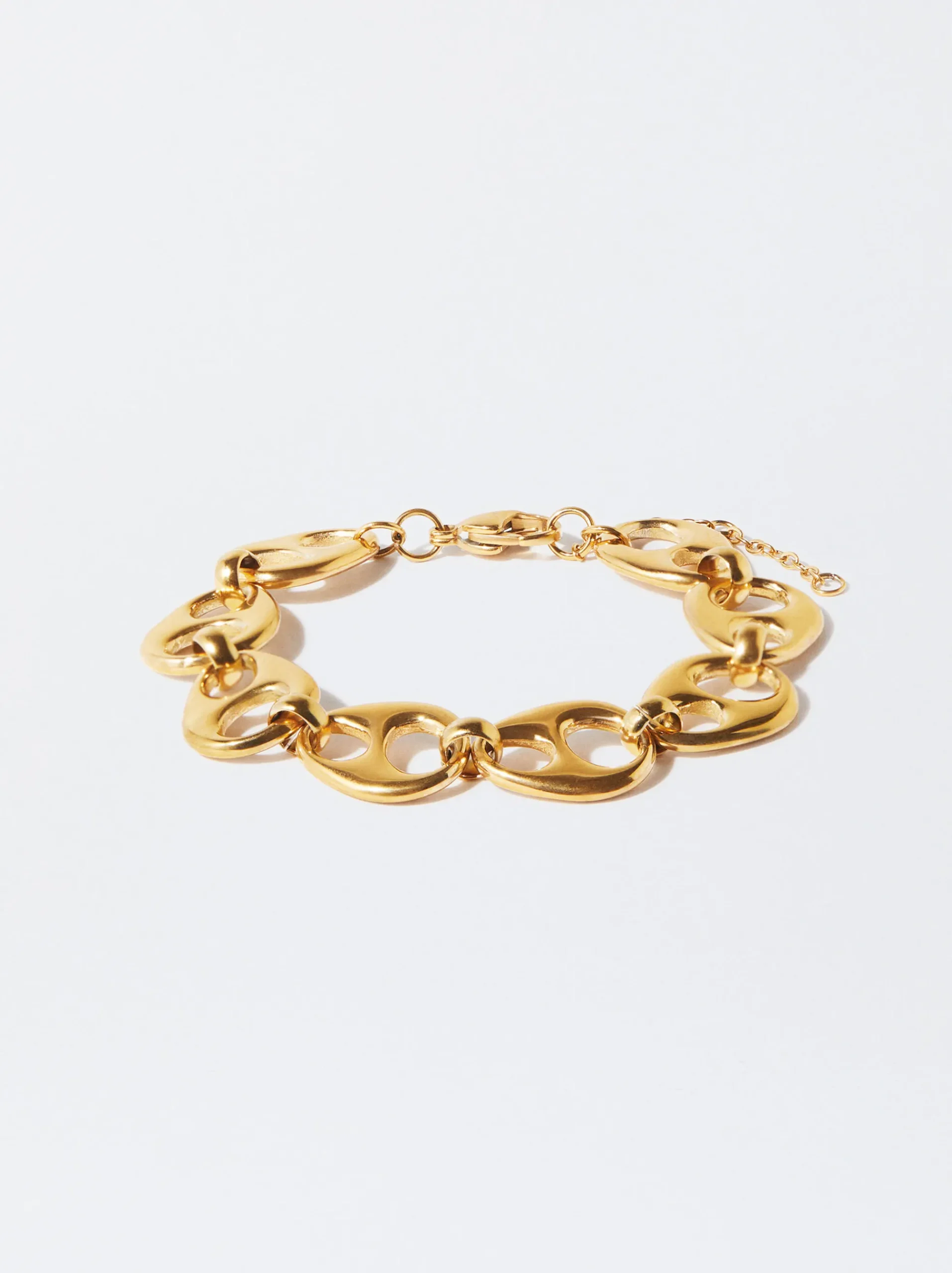 PARFOIS Ohrringe>es Stahlarmband Golden