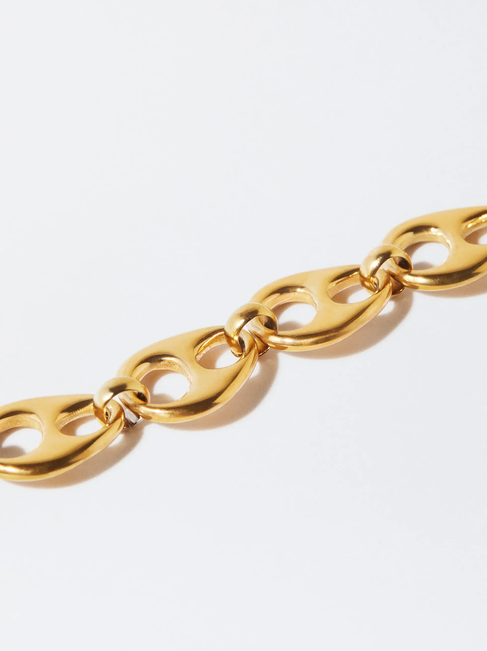 PARFOIS Ohrringe>es Stahlarmband Golden