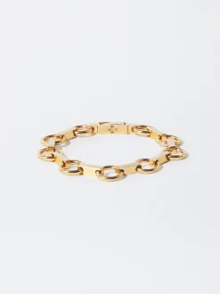 PARFOIS Ohrringe|Mittlere Ohrringe>es Stahlarmband Golden