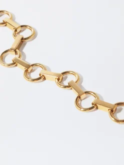 PARFOIS Ohrringe|Mittlere Ohrringe>es Stahlarmband Golden