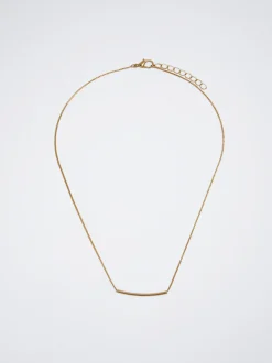 PARFOIS Set Ohrringen|Hoop-Ohrringe>Goldfarbene Halskette Golden