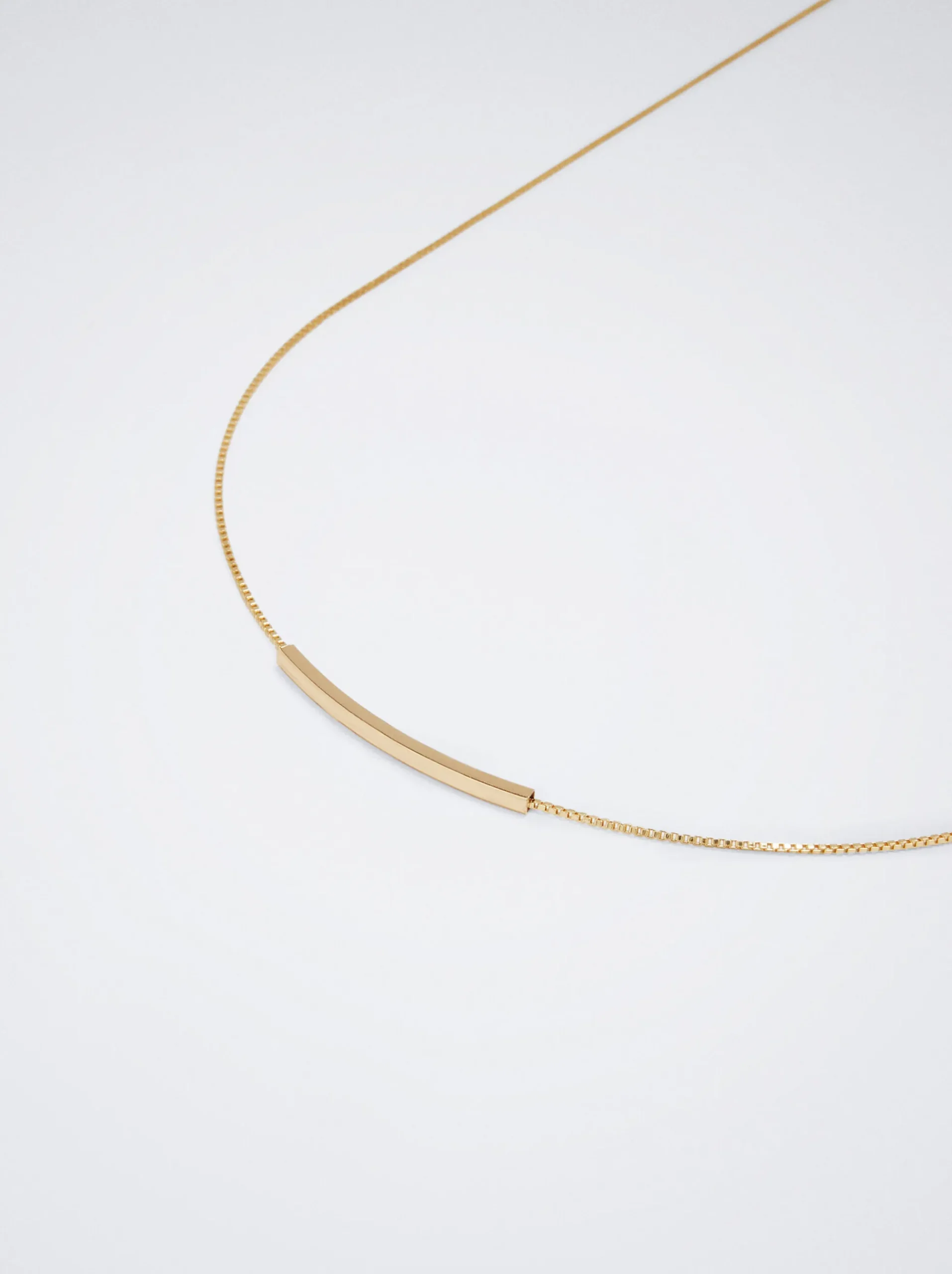 PARFOIS Set Ohrringen|Hoop-Ohrringe>Goldfarbene Halskette Golden