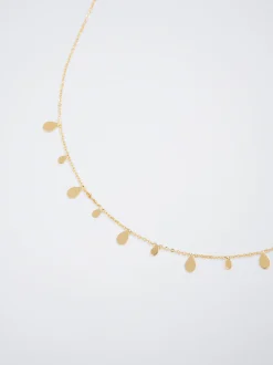 PARFOIS Raffinierter Modeschmuck|Kurze Ohrringe>Goldfarbene Halskette Golden