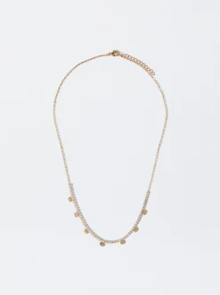 PARFOIS Armbänder>Goldfarbene Halskette Aus Stahl Golden