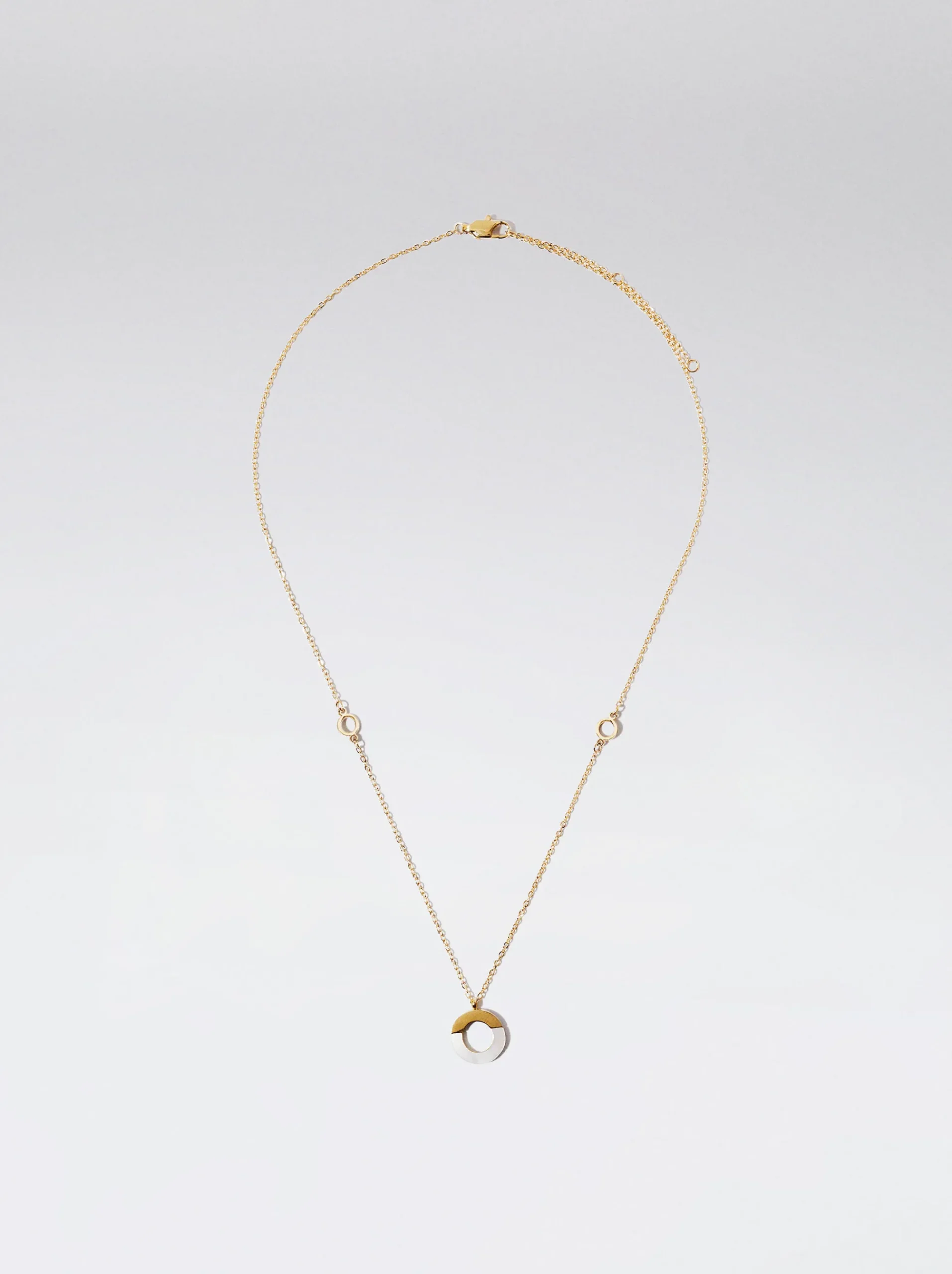 PARFOIS Armbänder>Goldfarbene Halskette Aus Stahl Golden
