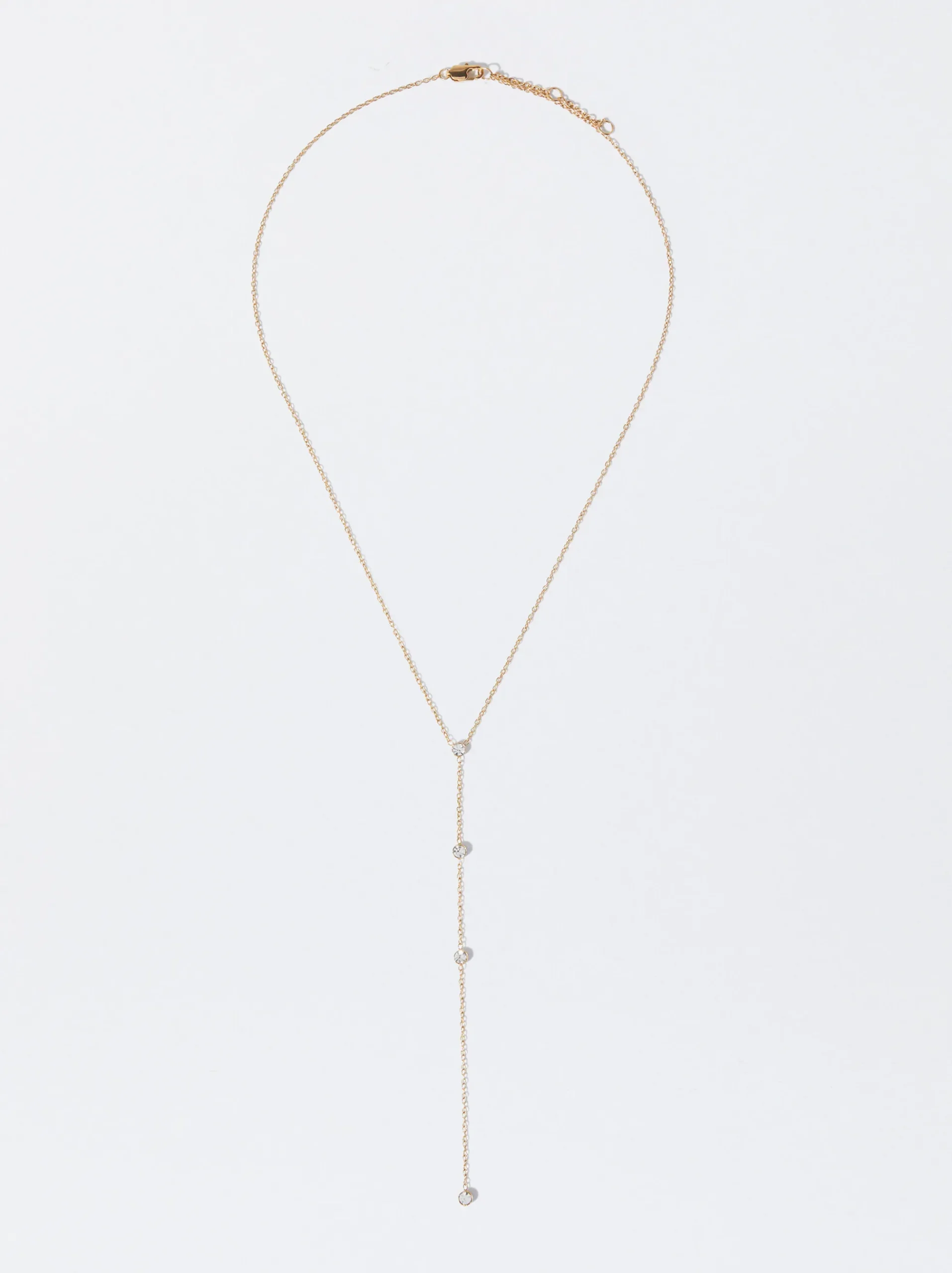PARFOIS Armbänder>Goldfarbene Halskette Aus Stahl Golden