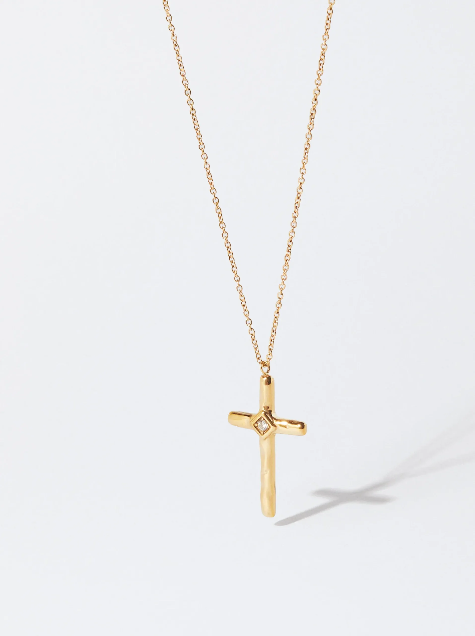 PARFOIS Armbänder>Goldfarbene Halskette Aus Stahl Golden