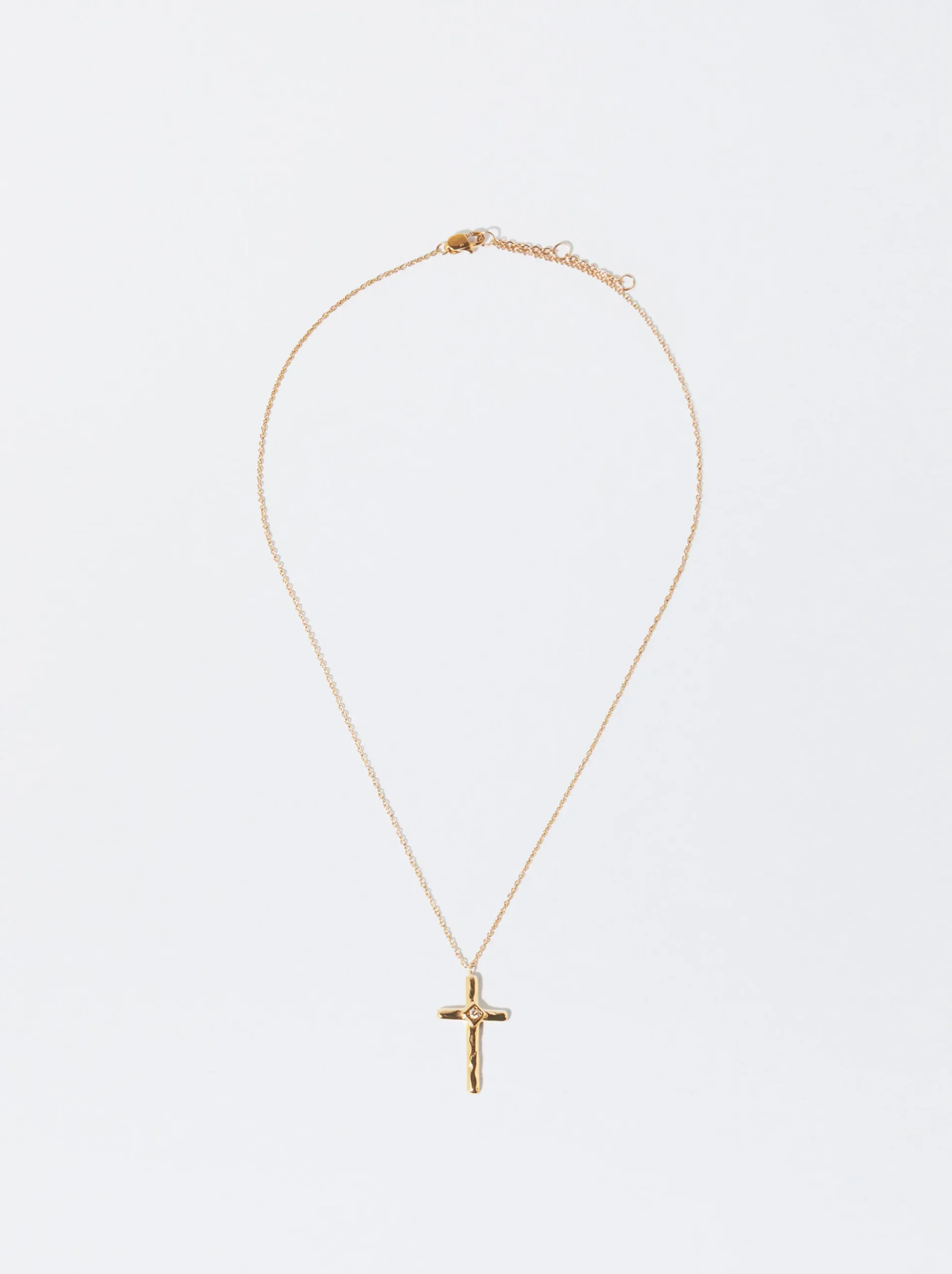 PARFOIS Armbänder>Goldfarbene Halskette Aus Stahl Golden