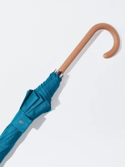 PARFOIS Große|Regenschirm>Gro&szlig;er Faltbarer Regenschirm Blau