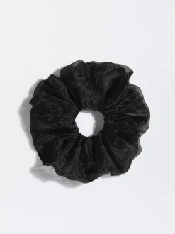 PARFOIS Gummis>Haargummi Aus 100 % Seide Schwarz