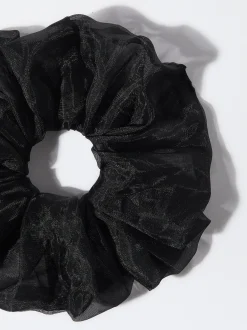 PARFOIS Gummis>Haargummi Aus 100 % Seide Schwarz