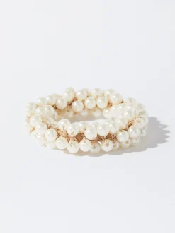 PARFOIS Gummis|Basics>Haargummi Mit Perlen Weib