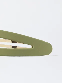 PARFOIS Spangen>Haarklammer Mit Harz Khaki