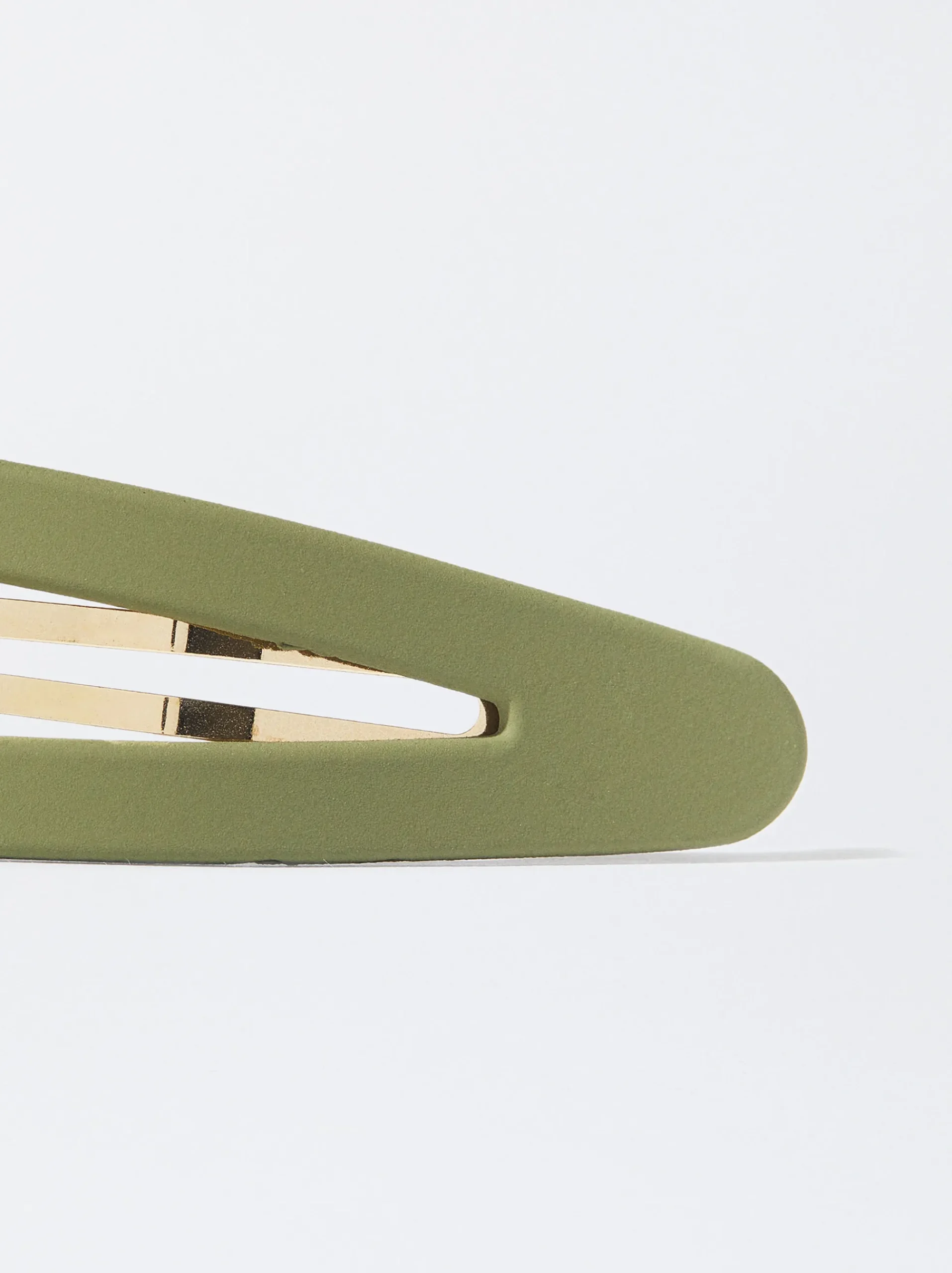 PARFOIS Spangen>Haarklammer Mit Harz Khaki