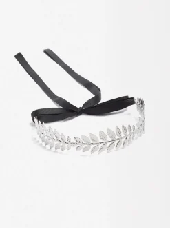 PARFOIS Graduierte Brille>Haarreif Mit Blatt Silber