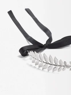 PARFOIS Graduierte Brille>Haarreif Mit Blatt Silber