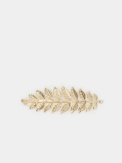 PARFOIS Parfüms>Haarspange Mit Blatt Golden