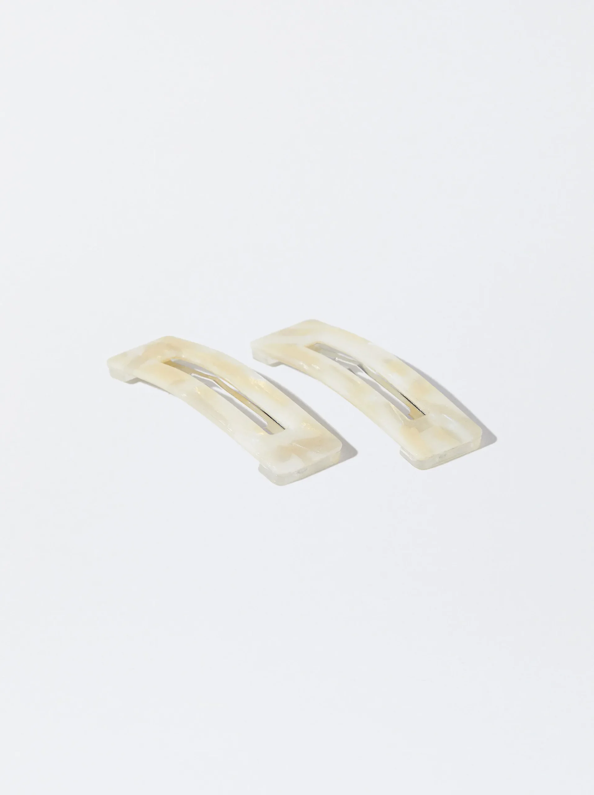 PARFOIS Turban-Haarbänder>Haarspangen-Set Ekrü
