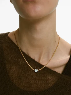 PARFOIS Armbänder|Set mit Armbändern>Halskette Aus Stahl Mit Herz Mehrfarbig