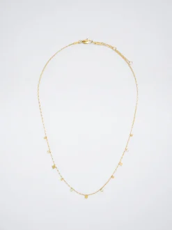 PARFOIS Armbänder>Halskette Aus Stahl Mit -Kristallen Golden